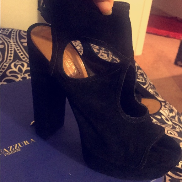 Aquazzura Firenze: Sexy Thing Plateau 140 - Picture 5 of 7